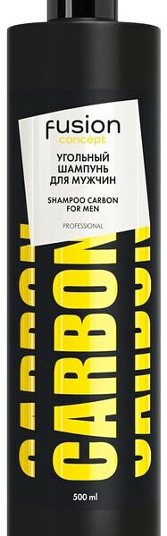 Шампунь для волос Concept Fusion Угольный для мужчин Carbon 500мл