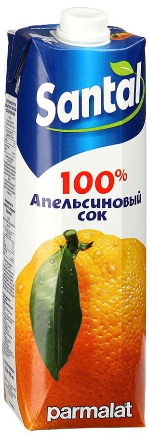 

Сок Santal апельсиновый 1 л