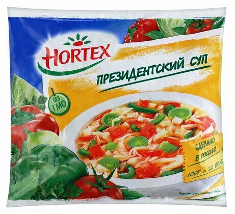 Замороженная овощная смесь Hortex Президентский суп