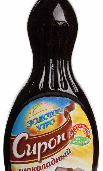 Сироп шоколадный ТМ Золотое утро