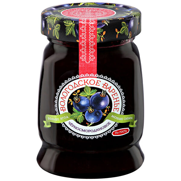 Варенье Вологодское черносмородиновое