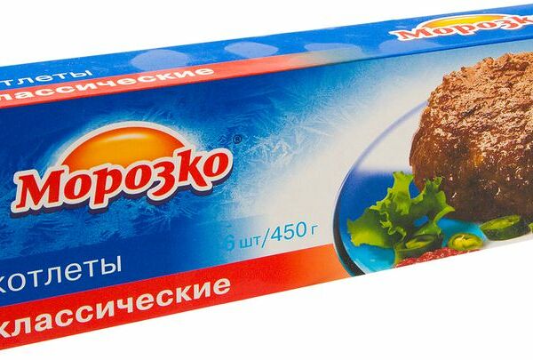 Котлеты Морозко Классические говяжьи