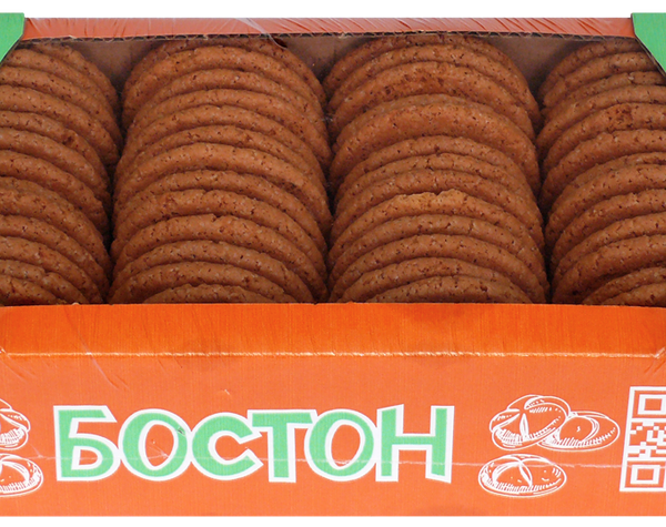 Печенье сдобное БОСТОН Американер с кунжутом