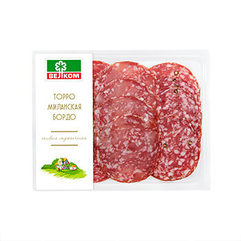 Колбаса Велком Торро Бордо Милан сырокопченая нарезка