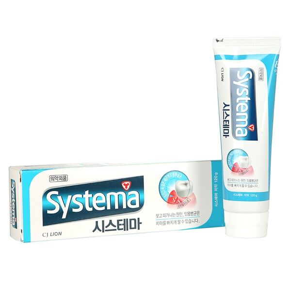 Зубная паста Lion Systema для ежедневного ухода со вкусом ледяной мяты 120 г