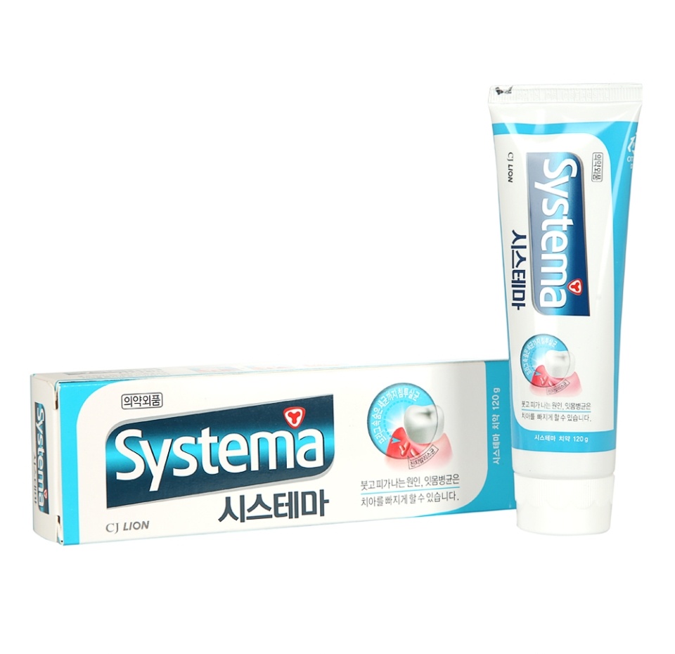 

Зубная паста Lion Systema для ежедневного ухода со вкусом ледяной мяты 120 г