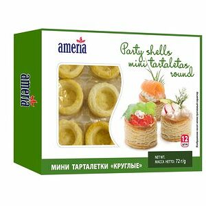 Мини-тарталетки Ameria Круглые