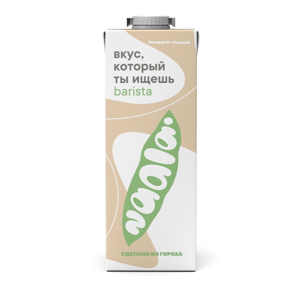 

Напиток гороховый Barista (без сахара), Naala, 1 л, Россия