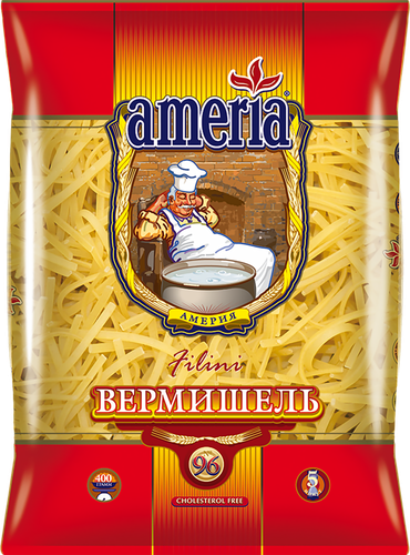 

Макароны Ameria вермишель-паутинка Filini №96 400 г