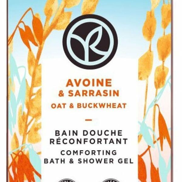 Гель для душа Yves Rocher Овес и гречиха
