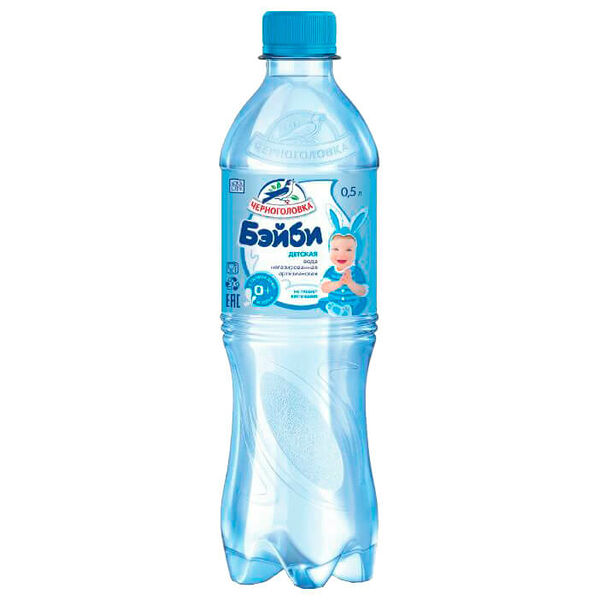 Вода питьевая Черноголовская для детей 0,5л негаз пл/б