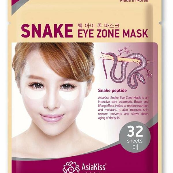 Патчи для области под глазами со змеиным ядом 32 шт ТМ Asiakiss (Азиакисс)