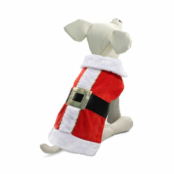 Попона для собак TRIOL "Костюм Деда Мороза" M, красный, размер 30см, серия NEW YEAR