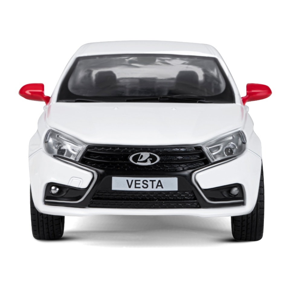 

Машинка металлическая Яндекс.Такси Lada vesta, цвет белый масштаб 1:24