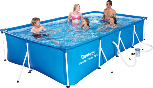 

Бассейн каркасный Bestway Steel Pro 5700л 400х211х81 см с фильтром-насосом