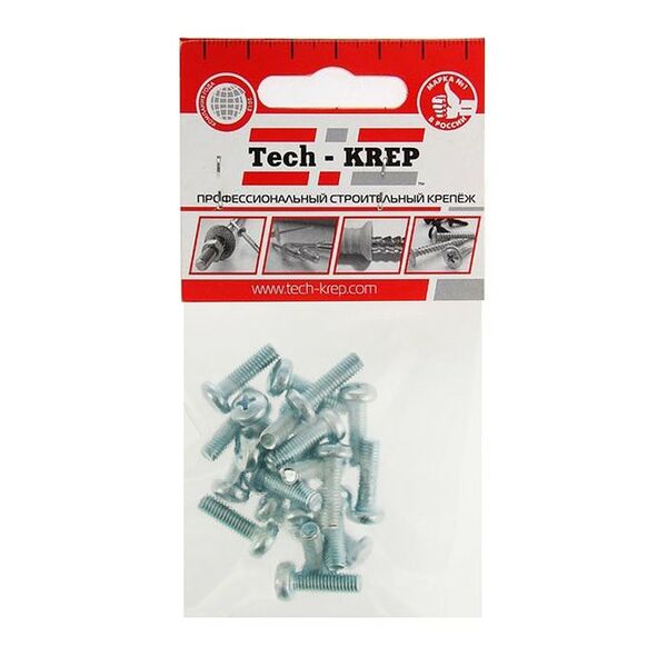 Винт Tech-Krep DIN 7985, М5х16 мм, 20 шт