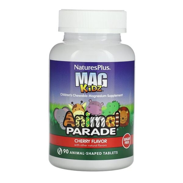Animal Parade Магний для детей со вкусом вишни таблетки жевательные 90 шт