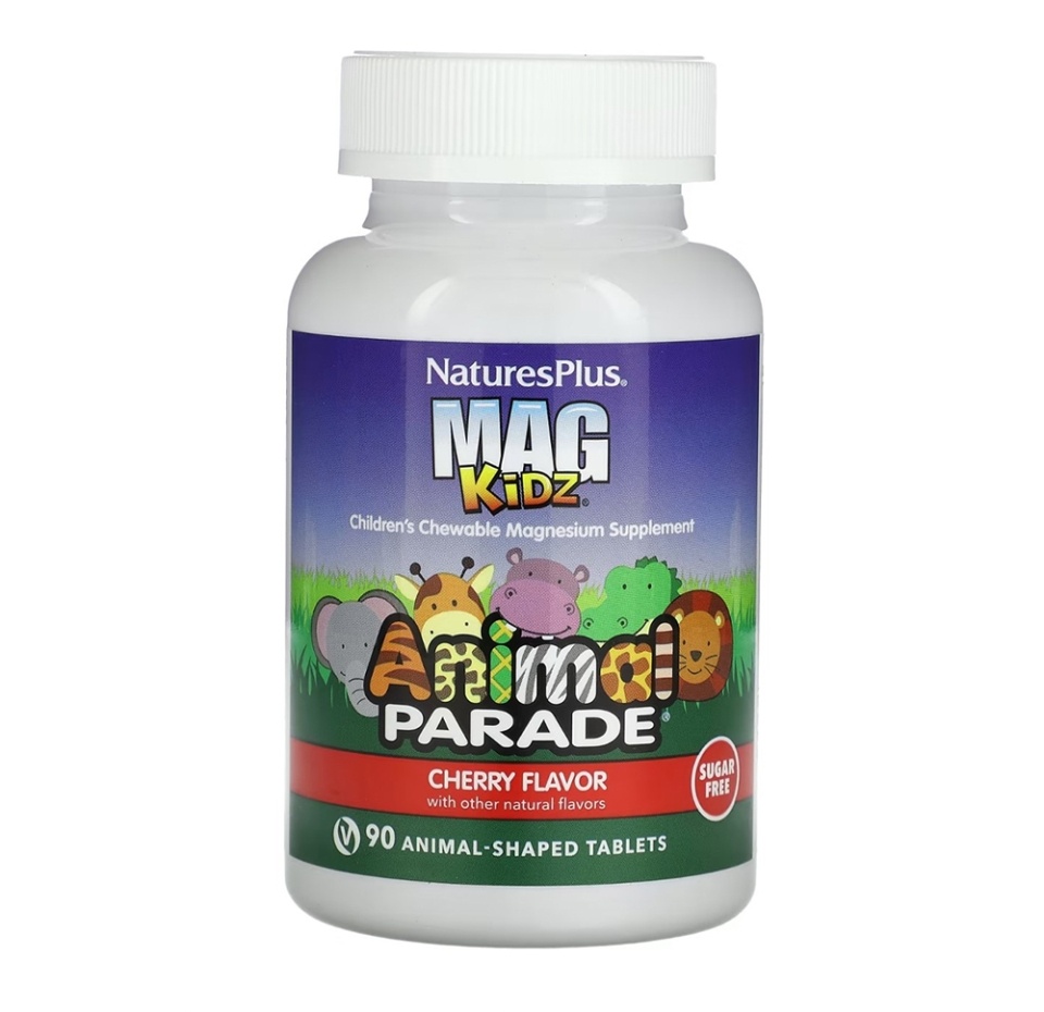 

Animal Parade Магний для детей со вкусом вишни таблетки жевательные 90 шт.
