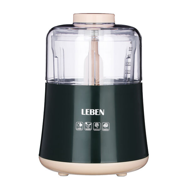 Leben блендер-измельчитель электрический 500 вт, чаша 500 мл