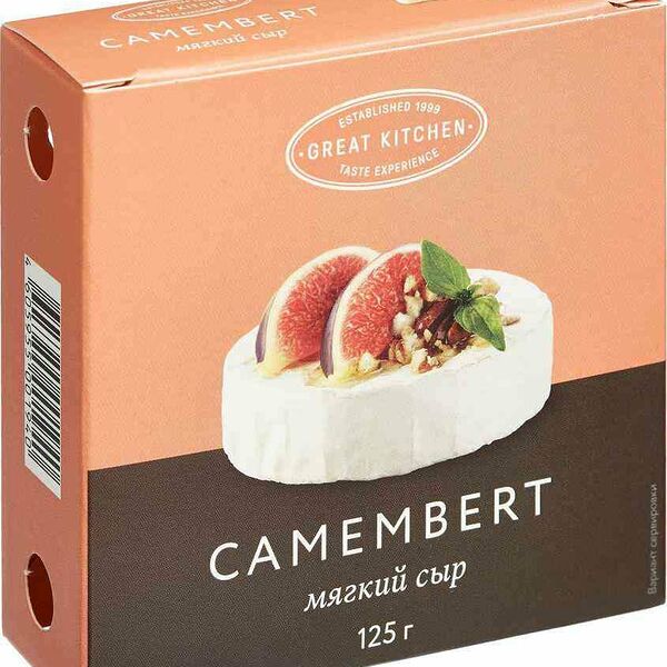 Сыр мягкий Камамбер Блан ТМ Томмолоко