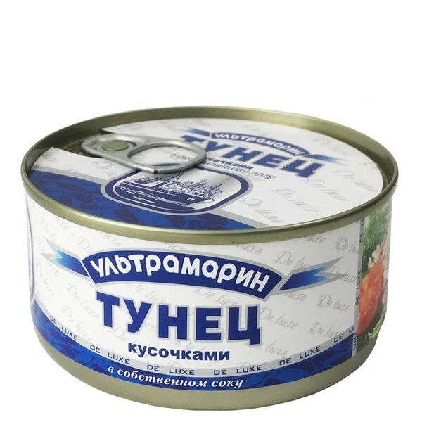 Тунец в собственном соку Ультрамарин, 185 г