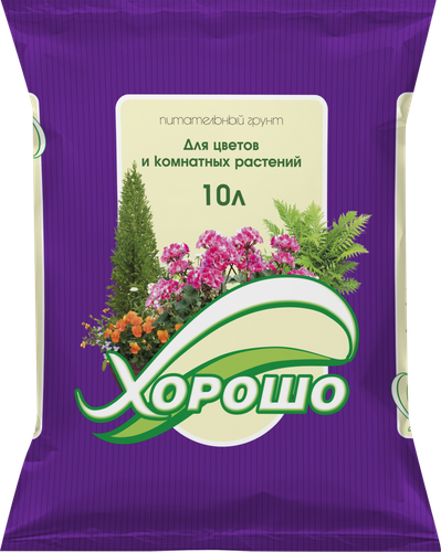 

Грунт Селигер-Агро Хорошо для цветов и комнатных растений 10 л