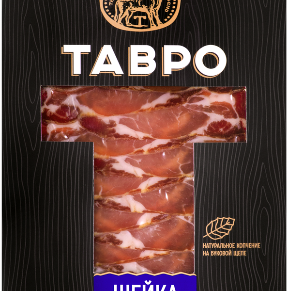Шейка сырокопченая Тавро Стрелецкая нарезка 100 г