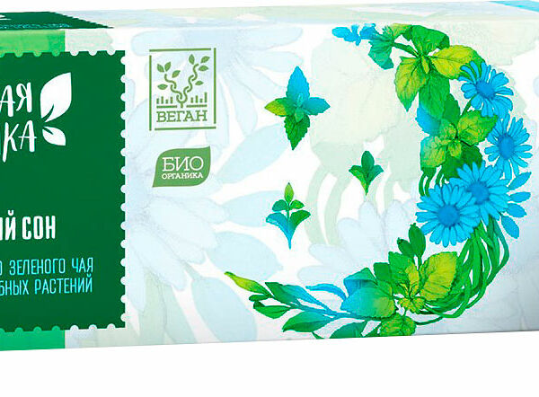 Чай зеленый Полезная Ботаника Фиточай Спокойный сон 37г