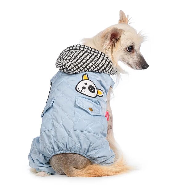 Комбинезон для собак 2XL голубой (унисекс)