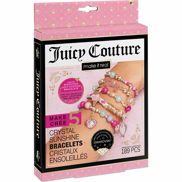 Набор для творчества MAKE IT REAL Создание браслетов JUICY COUTURE MINI CRYSTAL SUNSHINE (1360336)