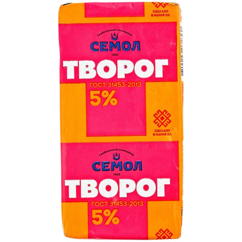 

Творог Семол 5%