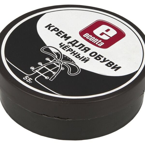 Крем для обуви Econta черный 55г