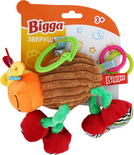 

Игрушка мягкая BIGGA Зверушка, 15см, Арт. 1911M028