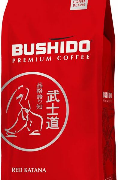 Кофе в зернах Bushido Red Katana 227 г
