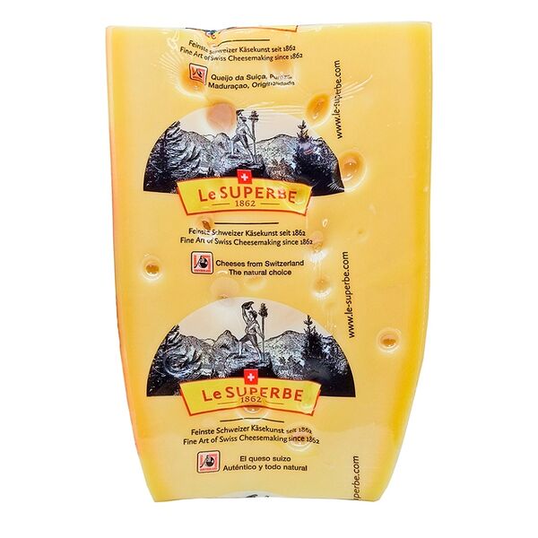 Сыр Эмменталер м.д.ж. в с.в. 50% LeSuperbe, Швейцария