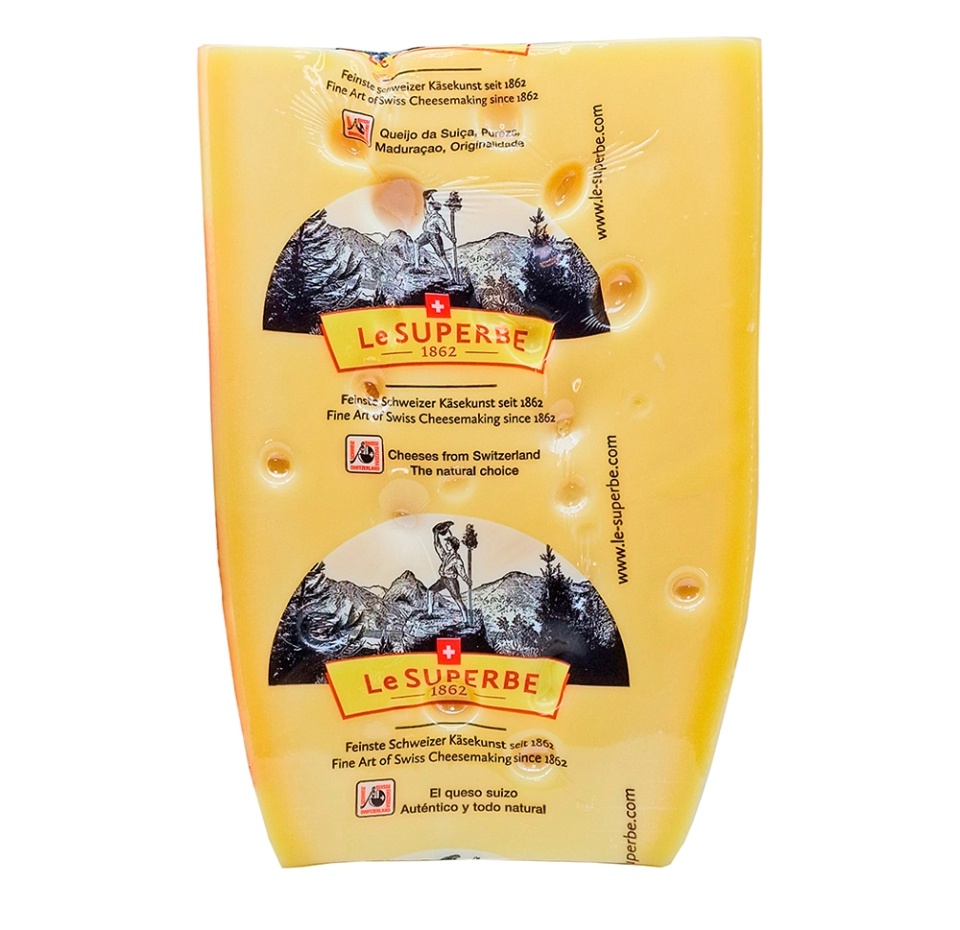

Сыр Le Superbe Emmentaler полутвердый 50% вес