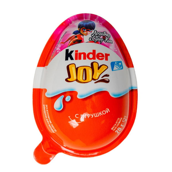 Яйцо шоколадное Kinder Joy с игрушкой, в ассортименте