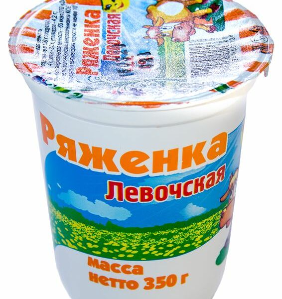 Ряженка Левочская 4%, 350г