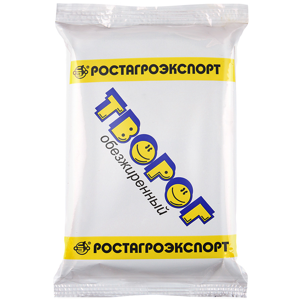 Творог Ростагроэкспорт обезжиренный 0%