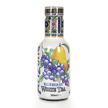 Холодный чай с черникой White Tea, AriZona, 0.5 л, Германия