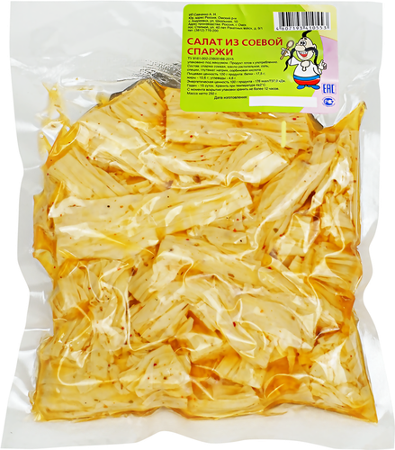 

Салат Мировой закусон из соевой спаржи 250 г