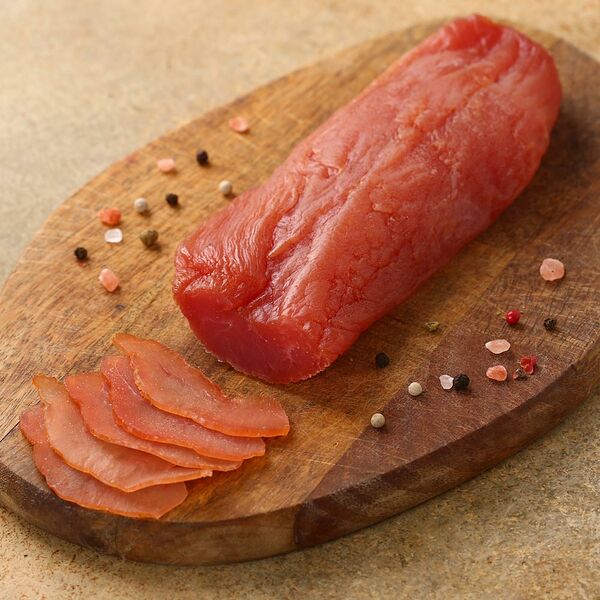 Карпаччо из индейки сырокопченое МясновЪ