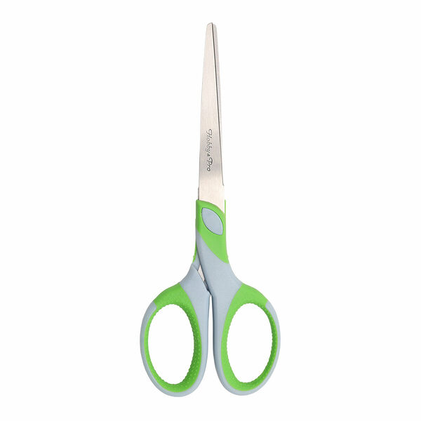 SH026.04 Ножницы универсальные, 18 см/7', мягкие ручки SOFT, синий/зеленый, Hobby&Pro