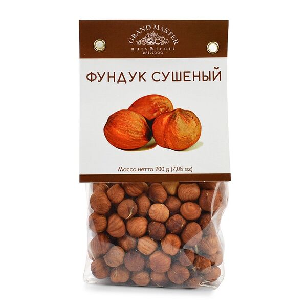 Орехи Grand Master Фундук сушеный 200 г