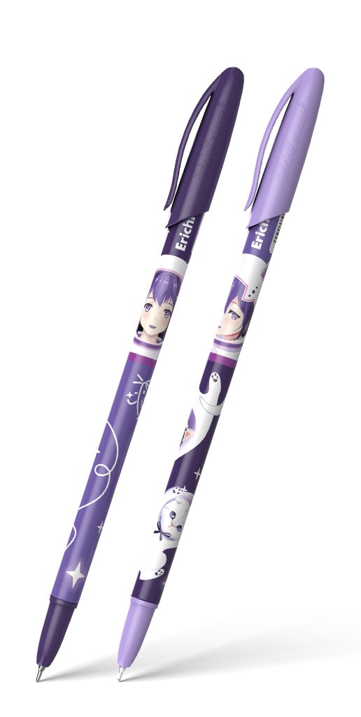 

Ручка шариковая ErichKrause Neo Stick Space Anime, синий, в ассортименте