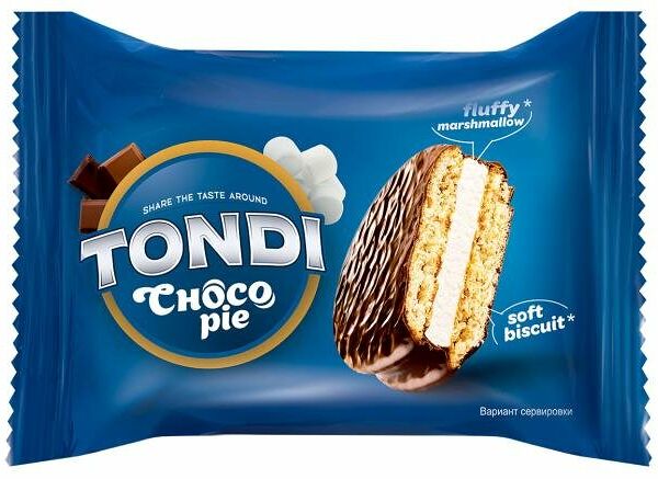 Печенье Tondi Choco Pie бисквитное
