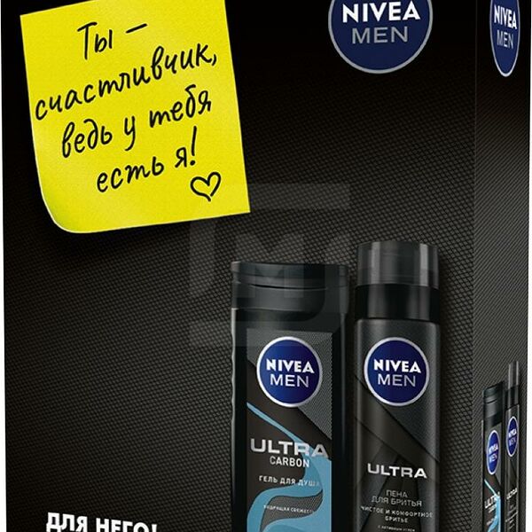 Пена для бритья Nivea Ultra + Гель для душа