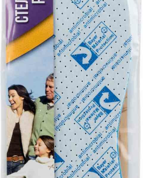 Стельки для обуви Vitto Protect Ткань и микропористая резина Размер 36/45, 1 пара