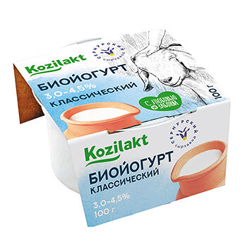 Биойогурт Kozilakt из козьего молока 3%-4,5%