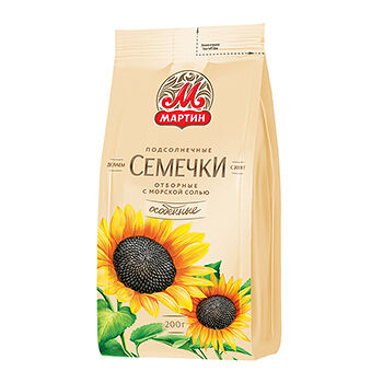 Семечки подсолнечные От Мартина Особенные с морской солью обжаренные